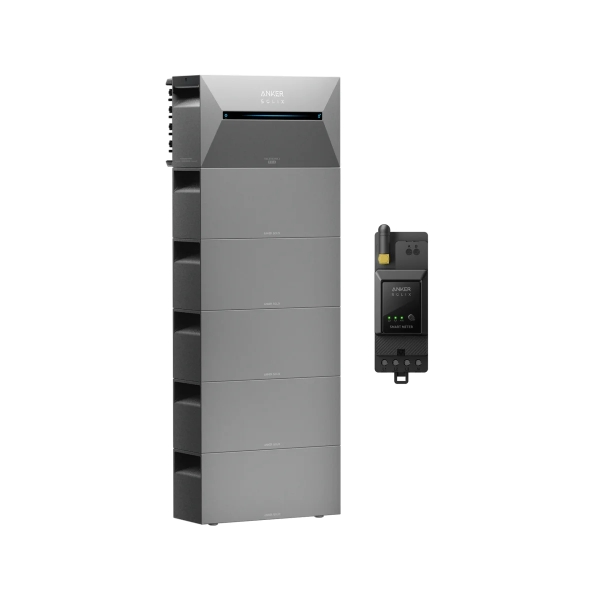 SOLIX Solarbank 2E1600 Pro & 5*BP 1600 mit Smart Meter