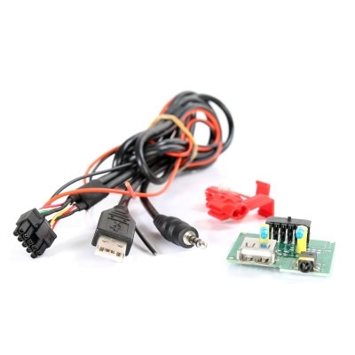 USB/AUX Replacement HYUNDAI, KIA 4pol AUXin für Video+Audio