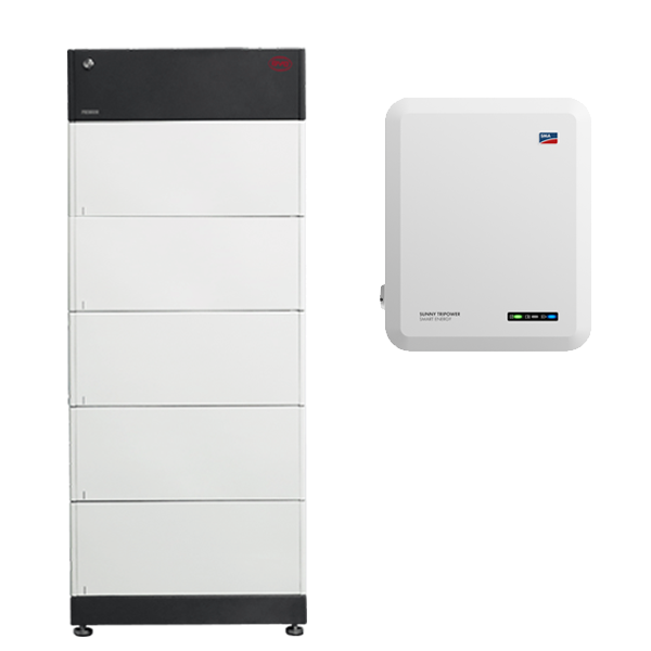 Battery-Box Premium HVM 13.8 mit SMA Hybrid STP 10.0 SE