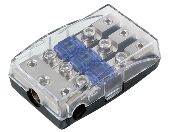 Mini ANL Sicherungshalter (silber) 1 x 35 mm² + 2 x 20 mm²