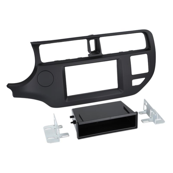 2-DIN RB mit Fach Kia Rio 09/2011 > schwarz